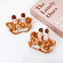 4Pcs Makeup Headband with Absorbent Wristband - Cute Giraffe Skincare Hair Bands for Face Wash