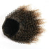 Short Afro Kinky Curly Ponytail Hair Piece - Synthetic Afro Kinky Curly Ponytail Extension for Women (Mix