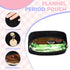SIDESUGAR Flannel Sanitary Napkin Storage Bags for Women Portable Period Kit Menstrual Cup Pouches Feminine Pad Holder