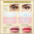 30 Pairs 24K Gold Eye Masks & Lip Masks - Crystal Collagen Patches for Puffy Eyes, Moisturizing Skin Care