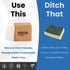 Scrub & Throw Scrub Sponges - 30-Pack Eco-Friendly All-Purpose Natural Loofah Sponges for Dishes