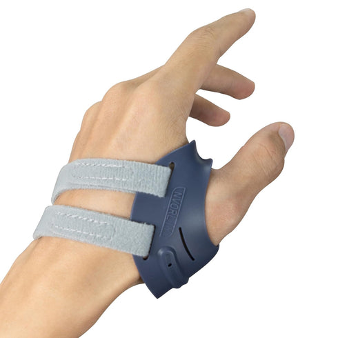 Nvorliy CMC Joint Thumb Arthritis Brace - Thumb Support for Osteoarthritis and Pain Relief for Women & Men (Left, Large)