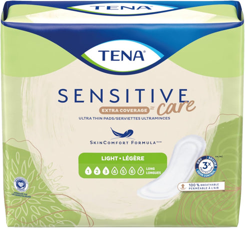 TENA Intimates Light Ultra Thin Pads Long