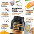 4-in-1 Turmeric and Garlic Supplements with Bioperine 2360 mg (240 ct) - Turmeric Curcumin with Black Pepper for Joint,