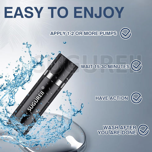 TERUMPMERC 8ml Men's Delay Spray, Formula for Sensitivity Support for a More Controlled Experience