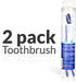 Bluestem toothbrbluestem Pet Toothbrush Set - includes 2 Double-Sided Dog and Cat Tooth Brushes - Gentle Yet Effective Pet Teeth Cleaning Kit