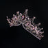 Vintage Baroque Queen Crowns, Purple Gothic Tiara for Women, Quinceanera Tiaras for Cosplay