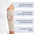 Care+Wear Medium PICC Line Cover - Ultra-Grip Sleeve with Mesh Viewing Window