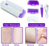 Portable Silky Smooth Hair Eraser, Rechargeable Painless Hair Removal Tool, Gift for Women for Christmas and Mother's