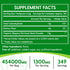 Meablewse 100% 1lb (349 Slippery Elm, Natural Herbs Slippery Elm Powder for Soothing Throat* & Digestive, Diarrhea, PH