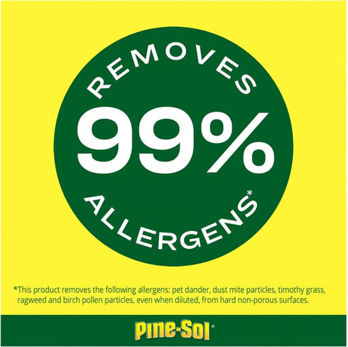 Pine-Sol 6 Pack, 5 10.75 oz. Multi Surface Cleaner, Concentrated Multi Purpose Cleaner and Degreaser for Kitchen