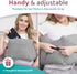 Pack Zomaple Mastectomy Recovery Pillow with Gel & Shower Lanyard Post-Op Essentials, Breast Augmentation/Reduction