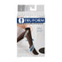 Truform Sheer Compression Stockings, 8-15 mmHg, Women's Knee High, 20 Denier, Black, Small