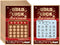 WINGKIND 6 Pregnancy Announcement Scratch Off Cards - Pregnancy Reveal Fake Lottery Tickets