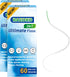 RAZOKO Dental Floss for Braces, 3 in 1 Ultimate Floss, Pre-Cut Strands, 60 Count (Pack of 2)