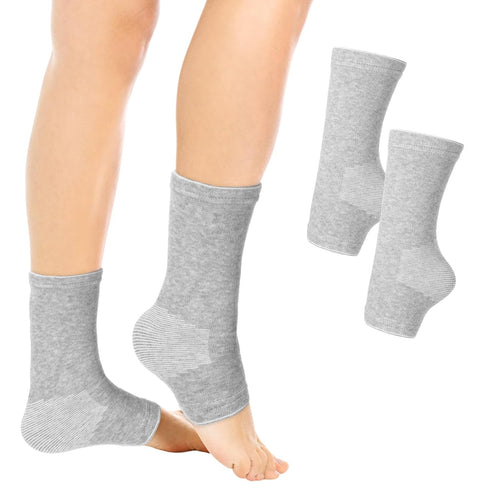 XLIUAX Foot Sleeves,Compress Ankle Sleeves, Elastic Socks, Breathable Ankle Socks, Thicken Thermal Protection