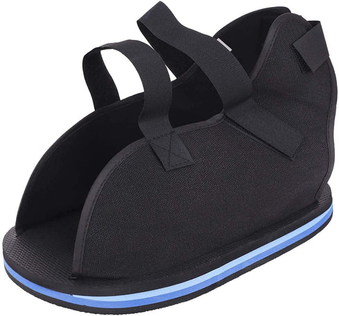 Post Op Shoe for Broken Toe, Lightweight Surgical Walking Shoe with Adjustable Straps for Ankle Injuries, Bunion