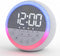 Sunrise Alarm Clock and Sound Machine Nightlight Adjustable Brightness, Rechargeable Wake Up