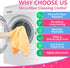3 Pcs Extra Large Microfiber Cleaning Cloth, 30" x 20" Washable Reusable Streak Free Towel (Pink, Yellow, Light Blue)