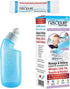 Nasopure Nasal Wash Little Sampler Kit, Comfortable Nasal Rinse, 4 Oz Bottle & 4 Salt Packets