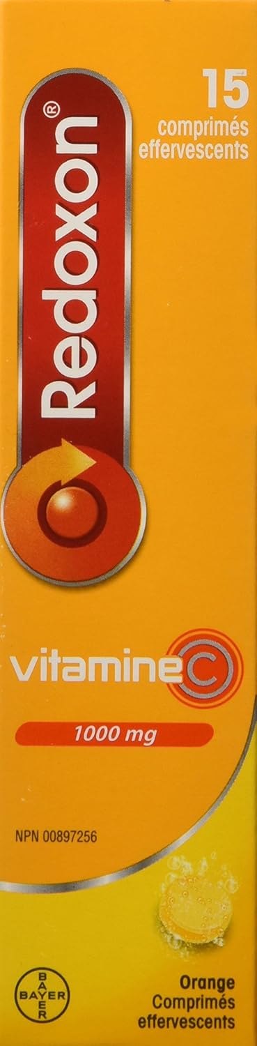 Redoxon Orange Vitamin C Effervescent Tablets 15 Orange Effervescent Tablets