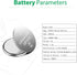 LiCB CR1616 Battery,Long-Lasting & High Capacity CR1616 Lithium Batteries,3 Volt Coin & Button Cell (5-Pack) by LiCB