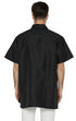 PERFEHAIR Barber Jacket for Men - Hair Stylist Grooming Smock Vest Shirt, Black