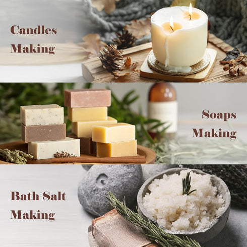 Hotel Collection Diffuser Oil Set - Fragrance Oil for Candle Making, Soap Scents, and Essential Oils 6x10ml.