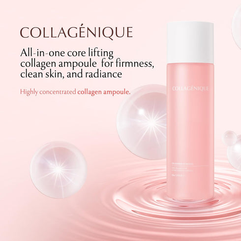NEOGEN Collagenique Pure Collagen Core Lifting Essential Ampoule 8.79 oz / 260ml - Core Lifting7 Collagen Vita Complex, Collageneer, Vitamin B12, Elasticity, Moisturizing, Korean Skin Care