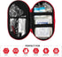 First Aid Kit - Upgraded Waterproof Pill Case with 180 Pcs Emergency Care Supplies, Small Sized for Car, Home, Travel,