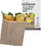 Lunchskins Compostable Food Storage XL Sandwich Bags, Chevron Design, 50 Bags - Eco-Friendly, PFAS and BPA Free