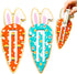 LINHARA Set of 2 Easter Money Holders for Cash, Bunny & Carrot