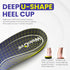 Work Orthotic Insoles for Plantar Fasciitis - Welnove Superior Comfort Work Boot Insoles for Standing All Day - Anti