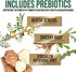Daily Probiotics and Prebiotics 60 Billion CFU - 10 Diverse Strains for Digestion, 60 Capsules for Men and Women