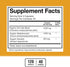 American Standard Supplements Organic Sea Moss, Bladderwrack & Burdock Root Capsules, 1200mg, 120 Capsules