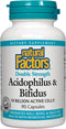Natural Factors Acidophilus & Bifidus Double Strength, Probiotic and Prebiotic Formula, 90 Capsules