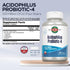 KAL Acidophilus ProBiotic-4, 500 Million CFUs, Four Probiotic Strains, 250 VegCaps