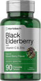 Horbaach Sambucus Elderberry, Vitamin C & Zinc Chewable Tablets, 90 Count, Vegetarian & Gluten Free Immune Support