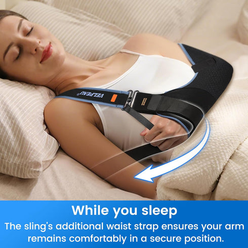 Immobilizer Elbow 33.5-41) Velpeau Arm Sling Shoulder for Women and Men, fit Left or Right Arm - Rotator Cuff Support