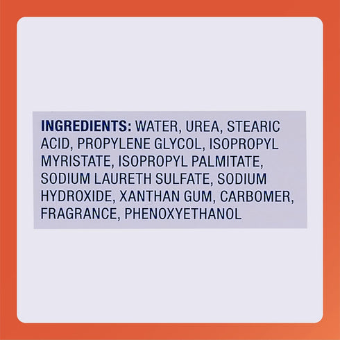 Rugby Urea 20% Intensive Hydrating Cream for Feet, Hands, Knees, and Elbows, 3 Oz