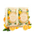 Panier des Sens Provence Bar Soap, Moisturizing Gentle Scented, Natural Soap with Sweet Almond, 2x5.3 oz