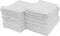 S&T INC. Multipurpose Cotton Terry Cleaning Towels, 14 Inch x 17 Inch, White, 24 Pack for Home & Automotive