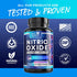 Extra Strength Nitric Oxide Supplement, L Arginine 3X Strength, 60 Capsules for Energy & Strength