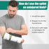 WONDSIGHIN Shapeable Finger Splint, Stabilizer with Secure Support, Universal Sizing for Knuckle and Arthritis Pain