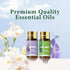 Set, Set 42x5 ML (0.17oz) FUHITIM Essential Oil Premium Essential Oils Gift for Diffuser, DIY Candle and Soap Making