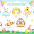 Set 10 of Wooden Easter Bunny Cash & Gift Card Holders - Perfect for Baskets