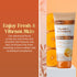 Envy Vitamin C and Turmeric Face Scrub - Anti Aging Facial Exfoliating Scrub, Clears Blackheads Improve Dark Spots & Acne - Korean Skin Care - All Skin Type - Vegan, Cruelty Free - 200ML / 6.76Oz