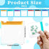 Sliverdew (7 Zippered Pill Pouch Reusable Pill Pouch Bags Storage Pouches with Slide Lock Pill Bags Small Portable Pill
