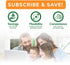 Iron Supplements for Kids, 10mg with Vitamin C, Great Tasting Iron Gummies for Immune Health, 90 Gummies