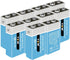 Long Lasting 9V Batteries for Smoke Detector, Guitar, 10 Pack with 7 Years Shelf Life